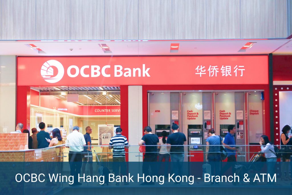 OCBC Wing Hang Bank Hong Kong - Branch & ATM
