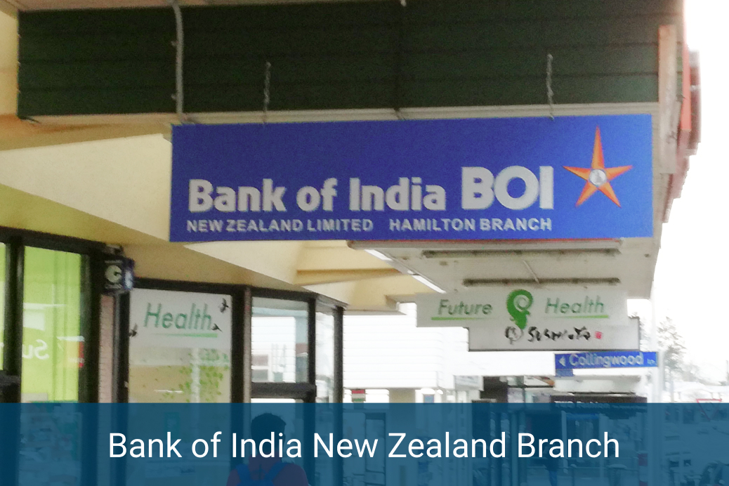 Bank of India New Zealand Branch